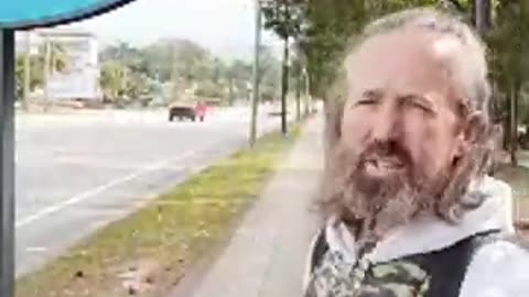 (No sound til 3:30 mark) LIVE FROM GUIGNARD PARK: "NIGHT COMING WHEN NO MAN CAN WORK!"