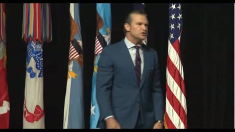 Secretary Hegseth: We Are Done With That.....