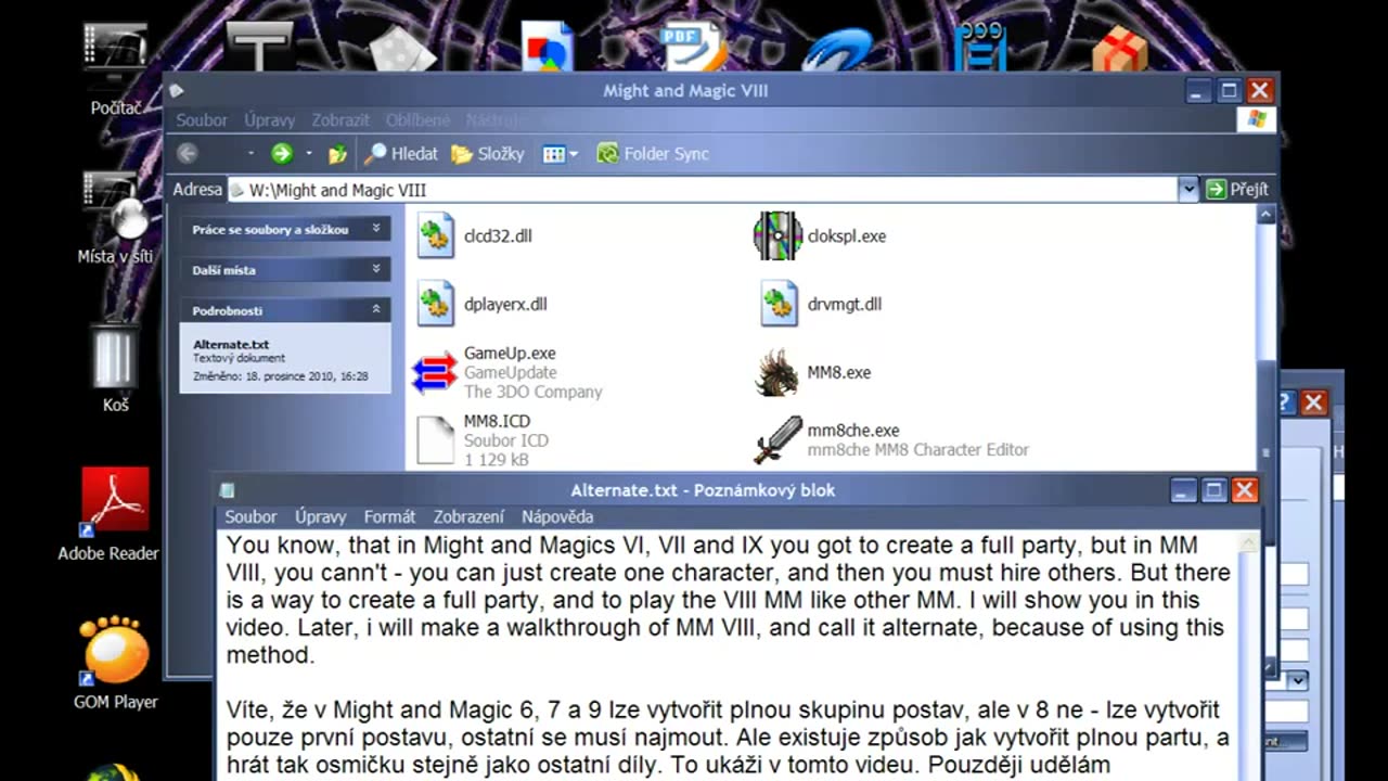 Might & Magic VIII - Custom Party Tutorial / Návod jak vytvořit vlastní družinu - 1/4 [EN/CZ]