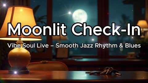 Moonlit Check-In | Late-Night Smooth Jazz, Warm Keys & After-Hours Soul | Vibe Soul Live