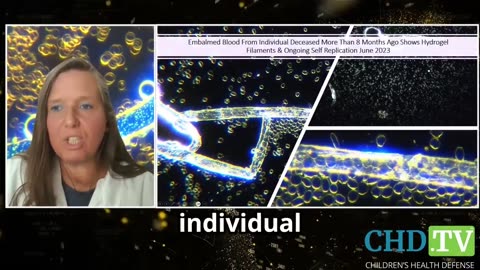 There are blinking lights in peoples’ blood.