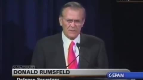 Deep-State Scumbag Donald Rumsfeld & the Missing $2.3T on 10 Sep 2001