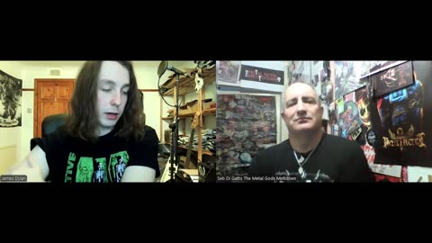 Hellripper "QnA" with James for The Metal Gods Meltdown by Seb Di Gatto..IT RAWKS!