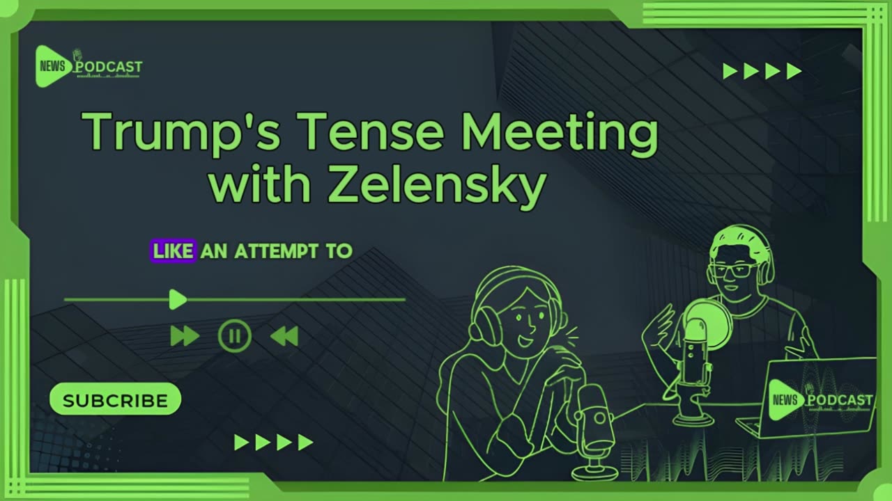 Trump's Tense Meeting with Zelensky