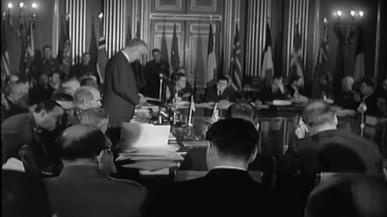 SECRETARY OF DEFENSE... - SECRETARY OF DEFENSE GEORGE C MARSHALL'S ADDRESS AT OPENING - 111-adc-8436