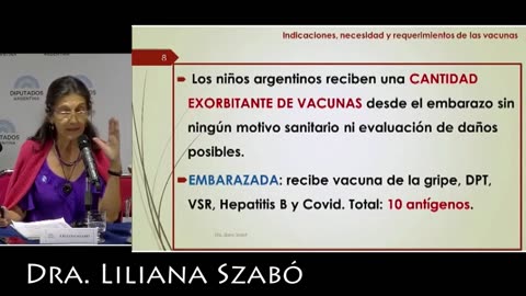 Dra. Liliana Szabó, Congreso de la Nación Argentina (Noviembre 2025)