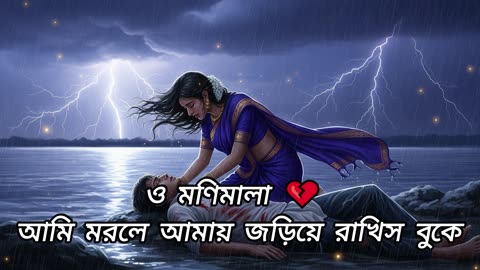 O Monimala | ও মণিমালা | Sabiha Dx | A Poetic Bengali Sad Song