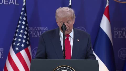 Trump says working on Thailand Cambodia ceasefire 'more fun' than playing golf