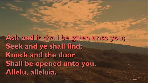 Seek Ye First