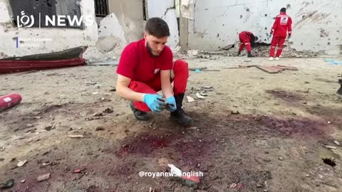 Aftermath of ‘Israeli’ strike on Palestinian refugee camp in Sidon