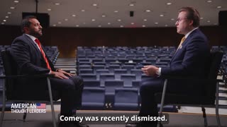 Kash Patel: FBI & DOJ Have Options After Criminal Case Against James Comey Is Dismissed