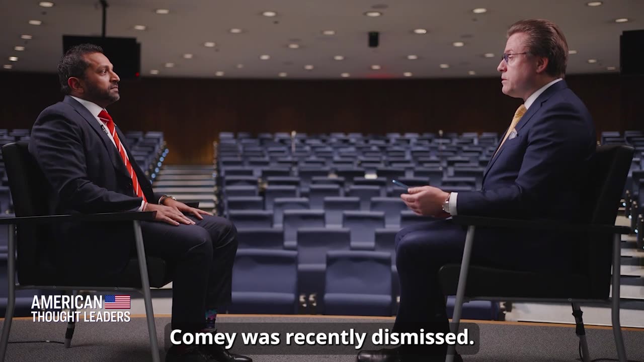 Kash Patel: FBI & DOJ Have Options After Criminal Case Against James Comey Is Dismissed
