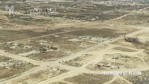 The IDF publishes footage showing its deployment in the Gaza Strip amid the ceasefire.