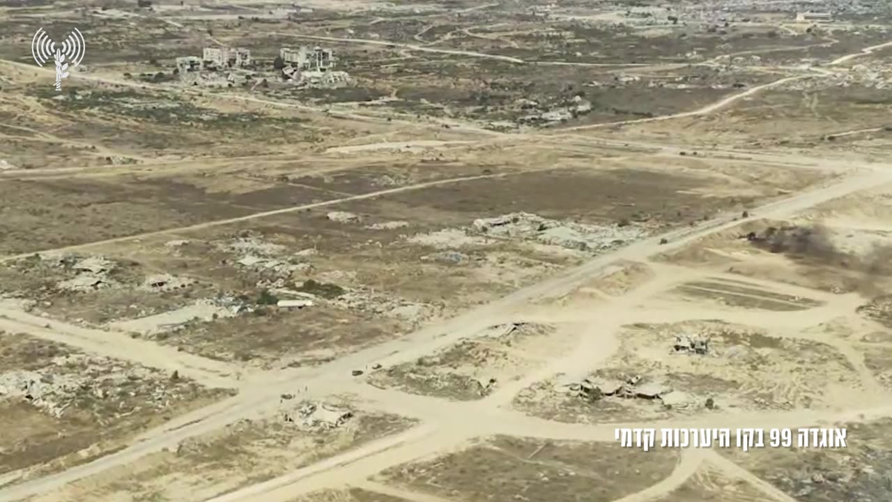 The IDF publishes footage showing its deployment in the Gaza Strip amid the ceasefire.