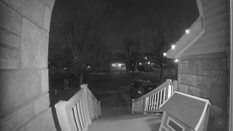 Door Camera Catches Jump Scare Prank