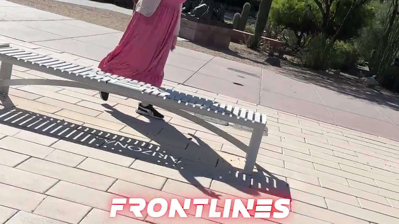 WATCH: A student with pink hair at the University of Arizona calls tpusastudents