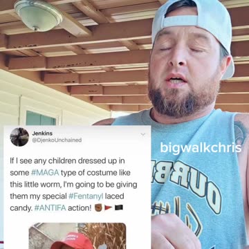 Wall Street Apes - Liberal posted “I see any children dressed up in some MAGA...