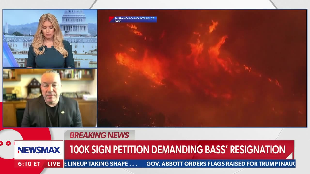 Fmr LA County Sheriff: Bass & Newsom Should Resign for 'Gross Negligence'
