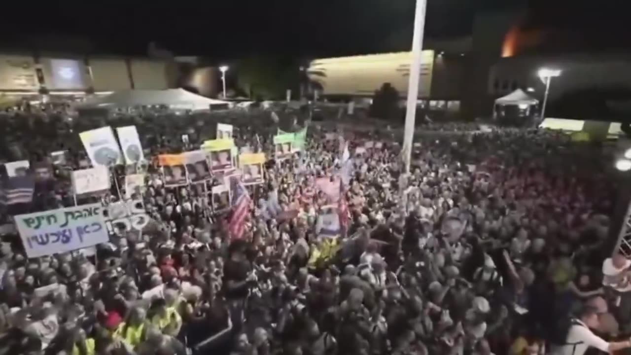 Trump Receives MASSIVE Cheers and Applause in Tel Aviv, Israel while Netanyahu Gets Booed