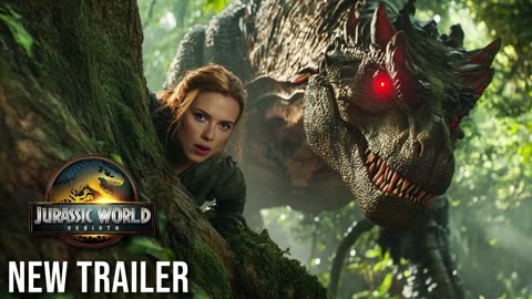 Jurassic World Rebirth - New Trailer (2025) _ Scarlett Johansson Concept (4k)
