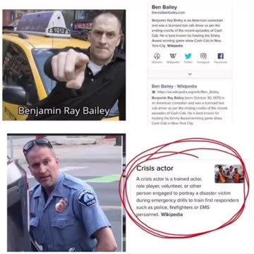 Ben Bailey. Award Winning Crisis Actor