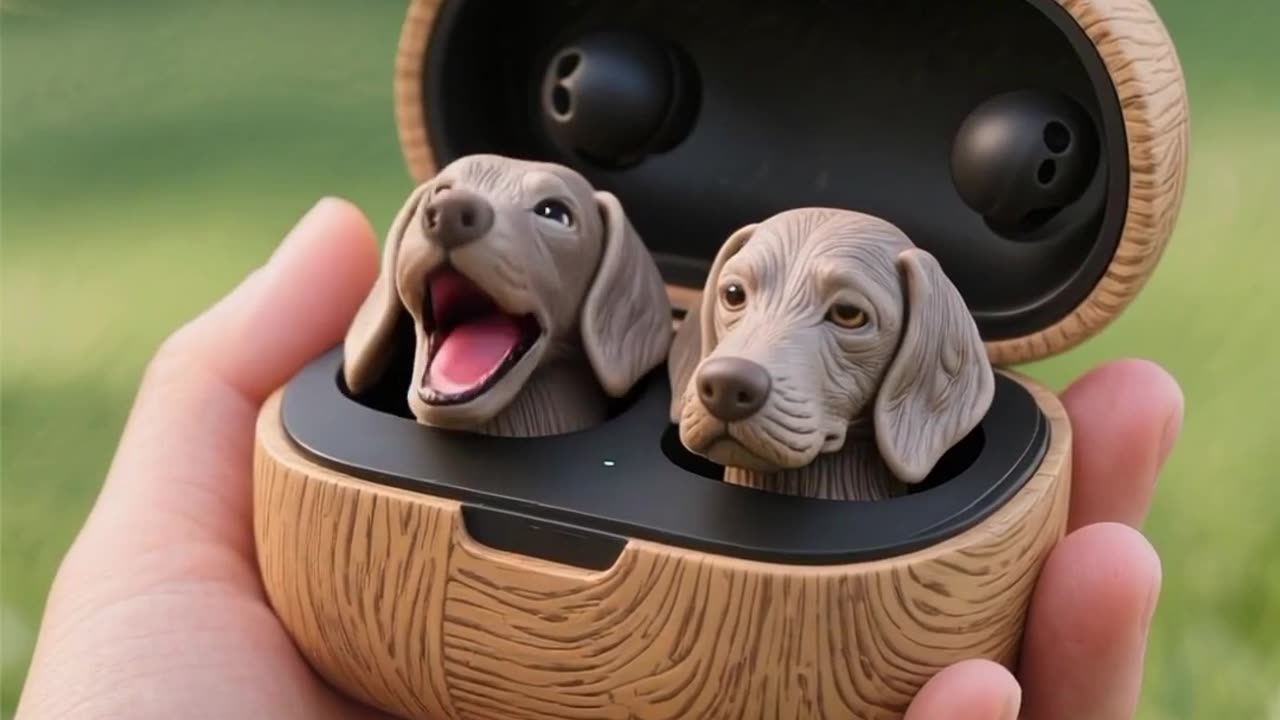 When Even Your Earbuds Have a Bestie 🐾