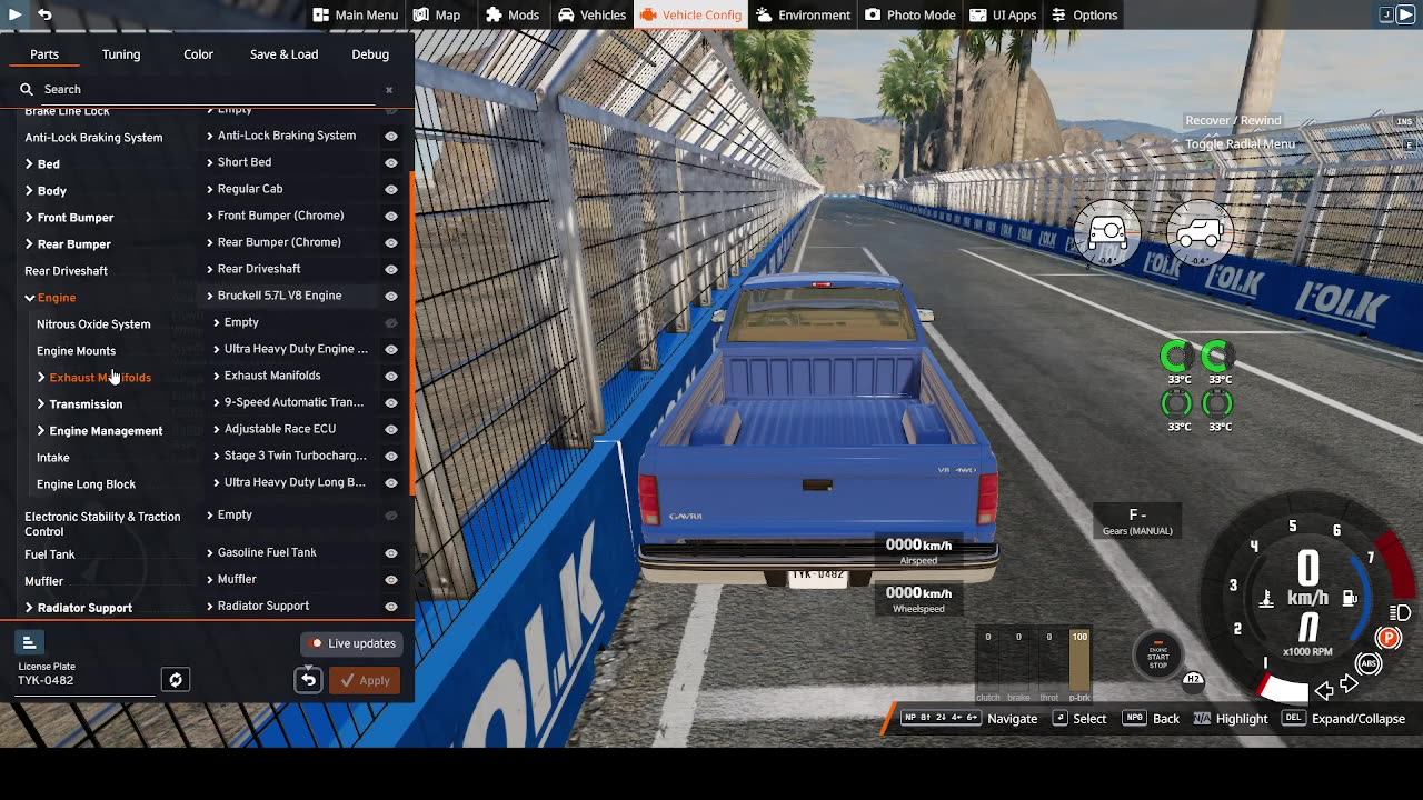 Crashing cars