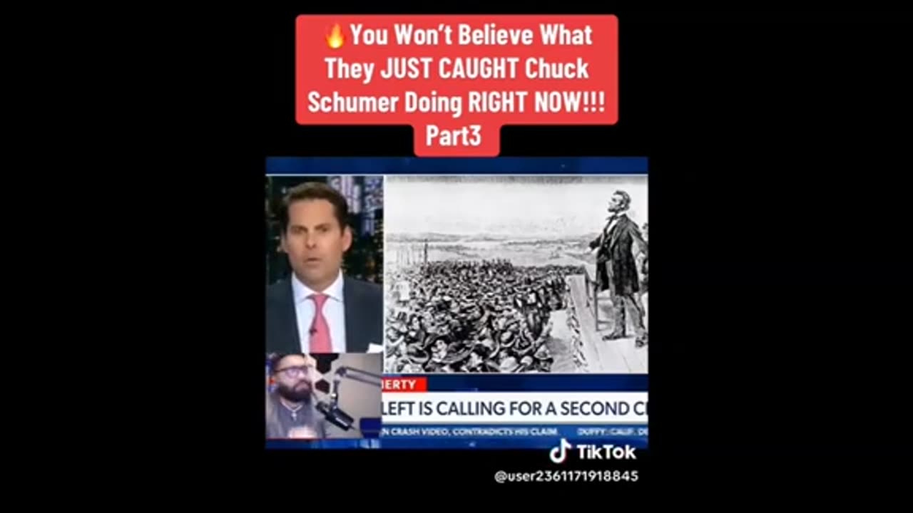 Schumer calling for war ..