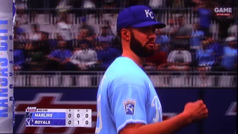 MLB The Show: Kansas City Royals vs Miami Marlins (S22 G60) 