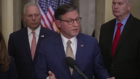 SPEAKER JOHNSON: "Many of you asked me this morning about sombreros and memes.