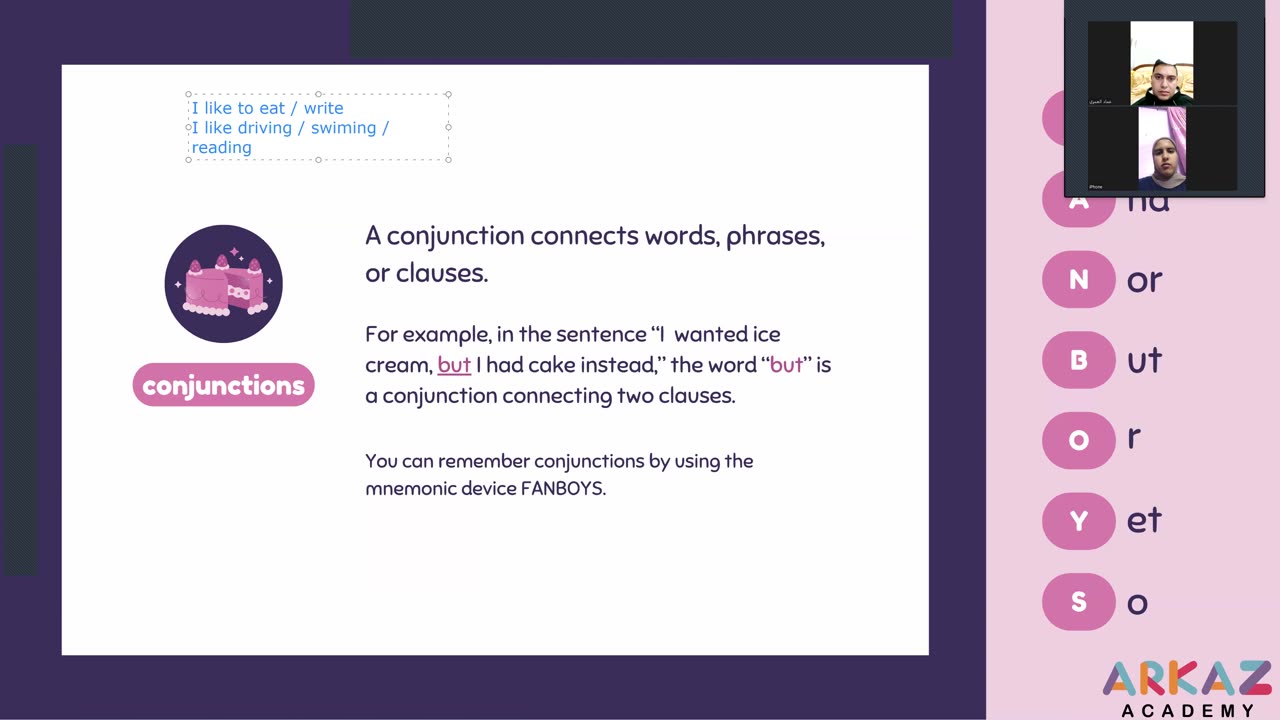 Lesson 3 (University 4) - Parts of speech 2