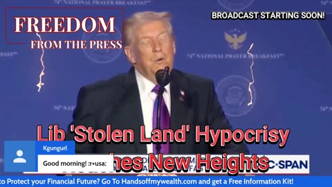 Lib 'Stolen Land' Hypocrisy Reaches New Heights