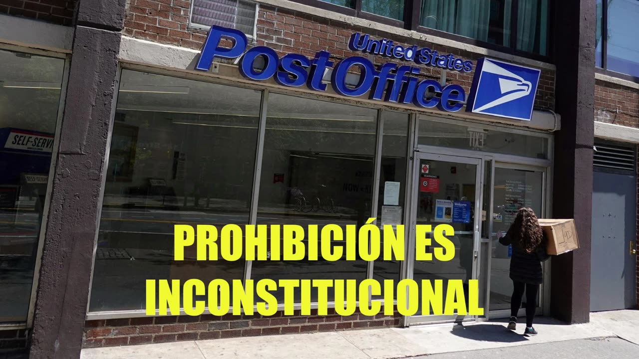 Prohibición de armas en las oficina de correos INCONSTITUCIONAL