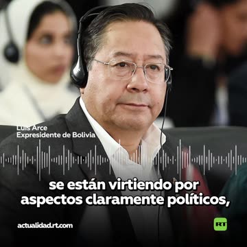 Luis Arce: "Buscan chivos expiatorios, se busca encubrir lo que está pasando"