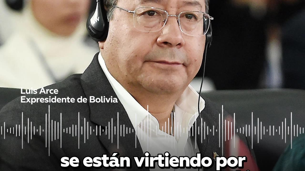 Luis Arce: "Buscan chivos expiatorios, se busca encubrir lo que está pasando"