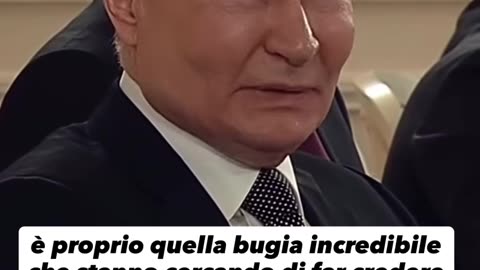 VLADIMIR PUTIN - “I LEADER EUROPEI INGANNANO I LORO POPOLI FACENDOGLI CREDERE CHE LA RUSSIA VUOLE ATTACCARE I PAESI DELLA NATO!! SONO PAGLIACCI I QUALI NON CREDONO -NEANCHE LORO- ALLE LORO MENZOGNE!!” ==/|🤡👿🤡|\==