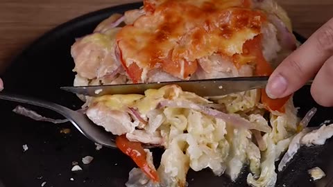 A genius idea for dinner that I learned with a friend from Italy #cooking