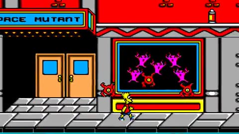 Master System Longplay 230 The Simpsons - Bart vs the Space Mutants
