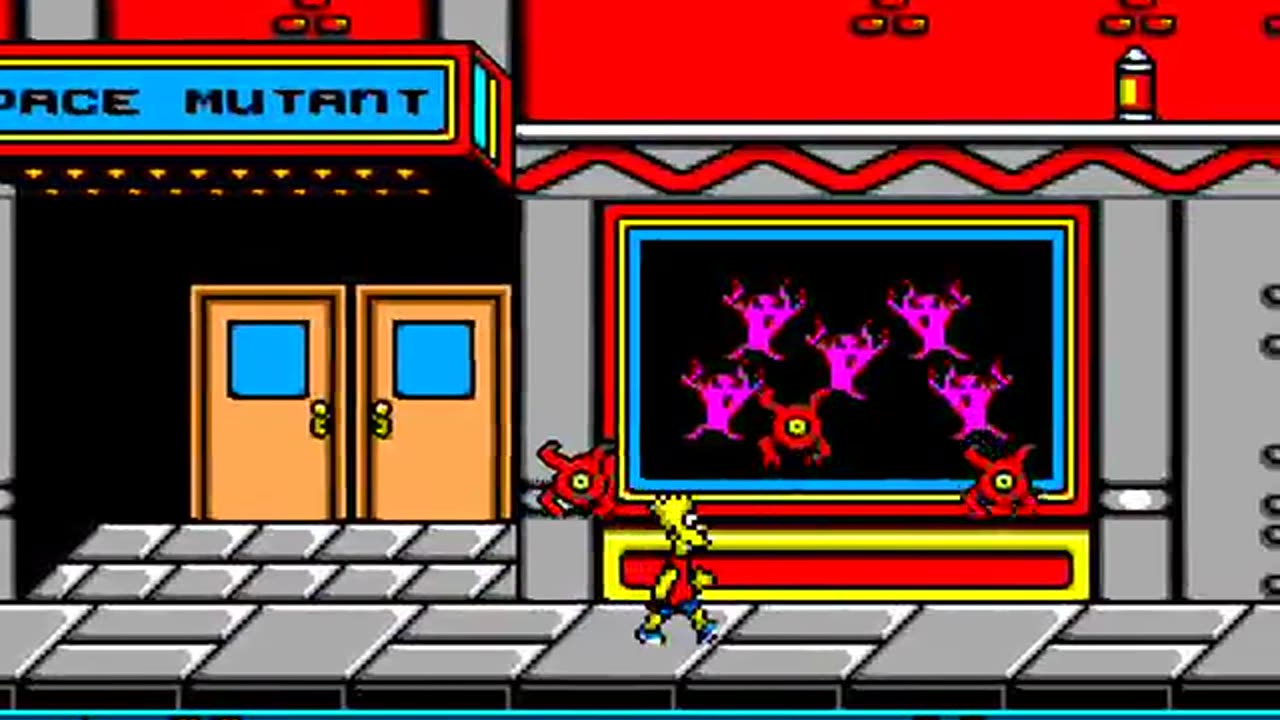 Master System Longplay 230 The Simpsons - Bart vs the Space Mutants