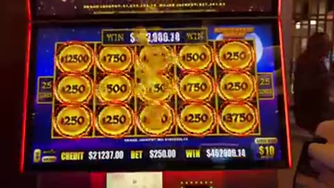 jackpor winning in live video/ gran poso ganado en vivo