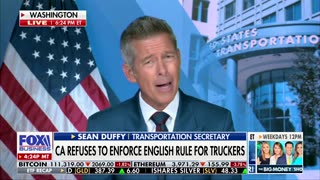 Sean Duffy Names The State That Won't Comply With Trucking Requirements