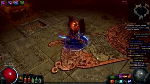 Path of Exile | 1 Summon Raging Spirit VS Merciless Vaal | 2016