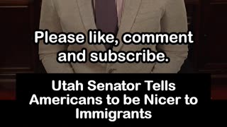 Utah Senator Tells Americans to be Nicer to Immigrants [John Curtis]