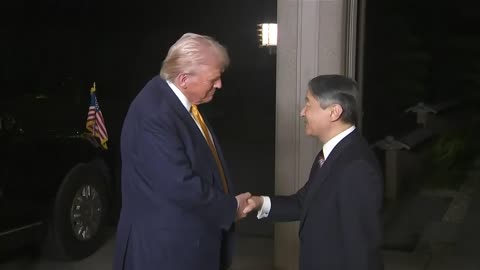 President Trump met today in Tokyo with Emperor Naruhito of Japan