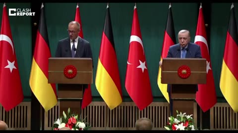 The German Chancellor Merz confronts Erdogan in Ankara