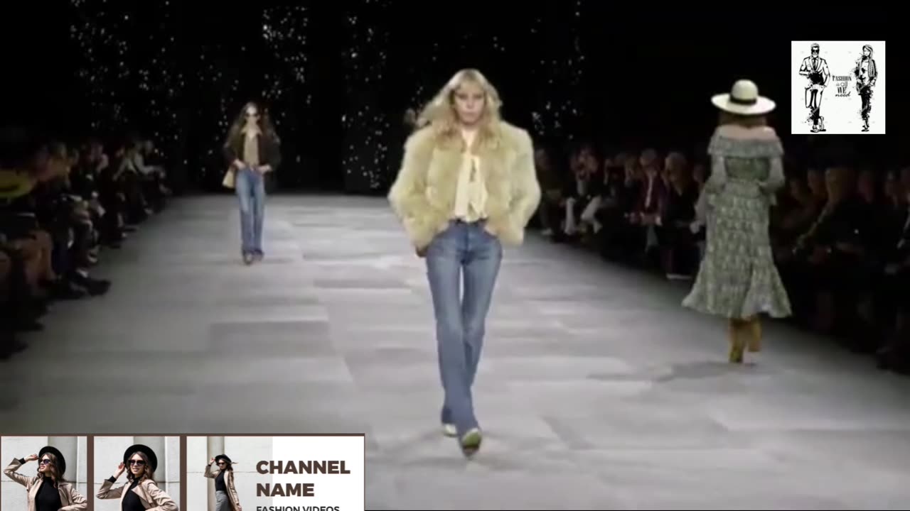Fashion Show Famous Celine Brand