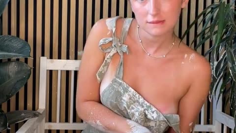 handmade clay, Pottery girl, clay art, artist, diy, pretty girl, viral girl, clay girl