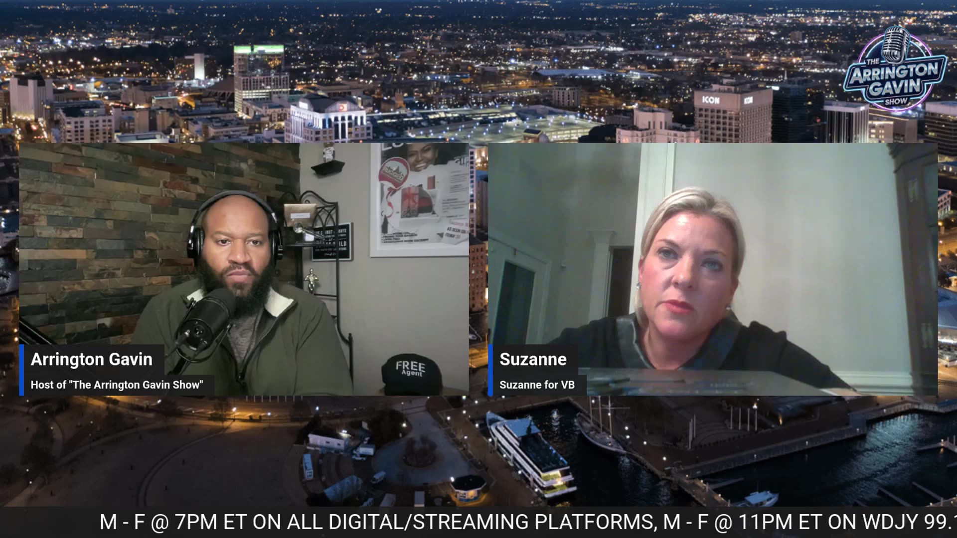 The Arrington Gavin Show VB HISTORY IN THE MAKING