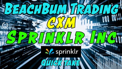 CXM | Sprinklr Inc | Quick Take