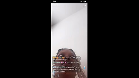 OceanDoll and her baby daddy into it